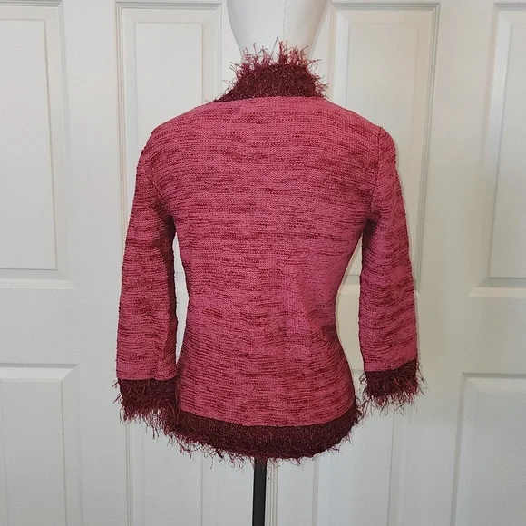 Knitline Rosa Fringe Trim Jacket - Picture 6 of 9